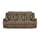 Houston Motion Sofa with Contrast Stitching Tan