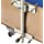 Invacare Trapeze Bar with Two-Piece Design Trapeze Bar and Handle, Weight Load Limit 168 lbs, 7740A , Grey
