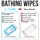 JJ CARE Body Wipes (10 packs, 80 wipes) | Body Wipes for Adults Bathing, Shower Wipes, Adult Wipes for Elderly, Bath Wipes for Adults No Rinse, Bath Wipes