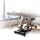 Jobar Hometrack Sitting Treadmill Exerciser - Compact Self Powered Exercise Machine, LCD Display Tracks Speed, Distance, Calories Burned