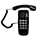 LATNEX EMF Protection Landline Corded Telephone Home Black Phone - for Electromagnetic Sensitive Individuals - Vision or Hearing Impaired Seniors and Elderly People