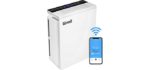 LEVOIT Air Purifiers for Home Large Room, Smart WiFi Air Cleaner and H13 True HEPA Filter Remove 99.97% Pet Allergies, Dust, Smoke, Odor and Pollen for Bedroom, Auto Mode, Energy Star, LV-PUR131S