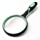 Large Magnifying Glass 10X Handheld Reading Magnifier for Seniors & Kids - 100MM 4INCHES Real Glass Magnifying Lens for Book Newspaper Reading, Insect and Hobby Observation, Classroom Science (GREEN)