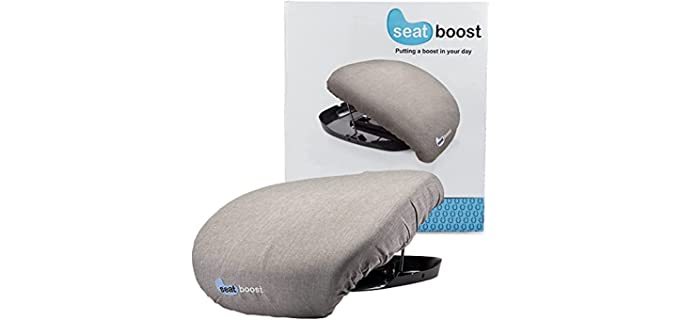 Lift Assist for Elderly, Seat Boost Rise Assistive Portable Lifting Cushion Mobility Aid Non-Electric Easy Lift Cushion for Mobility Assistance – 70% Support up to 350 lbs -