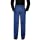 Locachy Men's Elastic Waist Denim Pants Casual Loose Straight Jeans #1 Light Blue 38