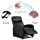 Massage Recliner Chair Living Room Chair Adjustable Home Theater Seating Winback Single Recliner Sofa Chair, Lazy Boy Recliner Padded Seat Pu Leather Push Back Recliners Armchair for Living Room