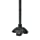 Medline Offset Folding Cane with 4-Point Base with Cushioned Gel Handle, Lightweight and Extra Stable, Black