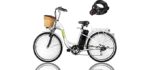NAKTO Electric Bicycle Cargo Electric Bike for Adult 26