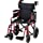 NOVA Lightweight Transport Chair with Locking Hand Brakes, 12