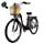 Nakto Electric Bike, 250W City Electric Bicycle-20 MPH-Up to 35 Miles, 26