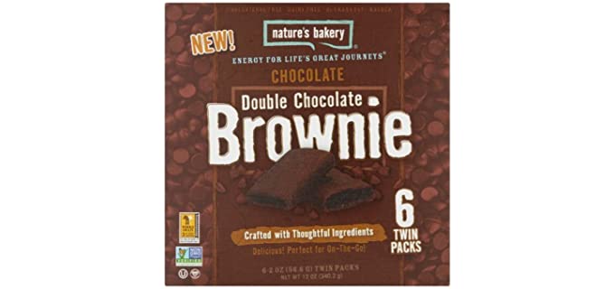 Nature's Bakery Double Chocolate Brownie Twin Packs - 6 CT (2 PACKS)
