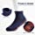 Non-slip Indoor Trampoline Socks ,Sticky Grip floor Anti-Skid Socks Yoga Rubber Bottom Breathable Cotton Socks 4Pairs