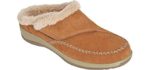 Orthofeet Slipper -S731 - Brown/Size 7.5 Wide