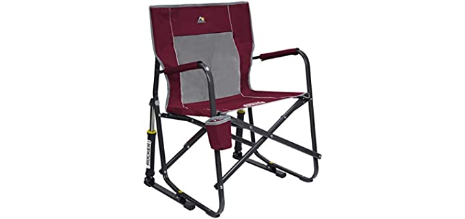 Outdoor Freestyle Rocker Portable Rocking Chair & Outdoor Camping ChairGCI