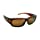Overalls Sunglasses with Polarized Tortoise and Brown Lens