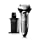 Panasonic Arc5 Electric Razor for Men, 5 Blades Shaver and Trimmer - Sensor Technology, Automatic Clean and Charge Station, Wet Dry, Silver
