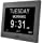 Pipishell Digital Calendar Alarm Day Clock - with 8
