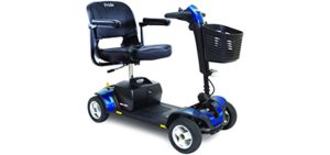 Pride Mobility S74 Go-Go Sport 4-Wheel Electric Mobility Scooter For Adults