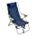RIO BEACH Original Outdoor Steel Folding Backpack Chair, Navy Blue