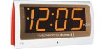 Reminder Rosie Talking Alarm Clock, Personalized Reminders, 25 Messages, Voice Activated, Digital Clock, Audible from 100ft, Perfect for Tasks & Reminders, Seniors Favorite Clock, Easy to Use (Rosie 1)