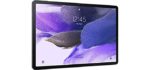 SAMSUNG Galaxy Tab S7 FE 12.4” 64GB WiFi Android Tablet w/ S Pen Included, Large Screen, Multi Device Connectivity, Long Lasting Battery, 2021, ‎SM-T733NZKAXAR, Mystic Black
