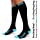 SB SOX Compression Socks (20-30mmHg) for Men & Women – Best Compression Socks for All Day Wear, Better Blood Flow, Swelling! (Small, Black/Blue)