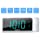 SHANLONYI Projection Alarm Clock with AM/FM Radio, 180°Projector, 7
