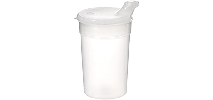 SP Ableware 745880000-1 Maddak Flo-Trol Convalescent Feeding Cup Transparent Universal