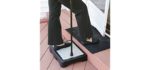 SUPPORT PLUS Platform Step Safety Step Platform for Elderly Fall Prevention Devices - 3 1/2 Inch High Riser Step, Indoor Outdoor Step