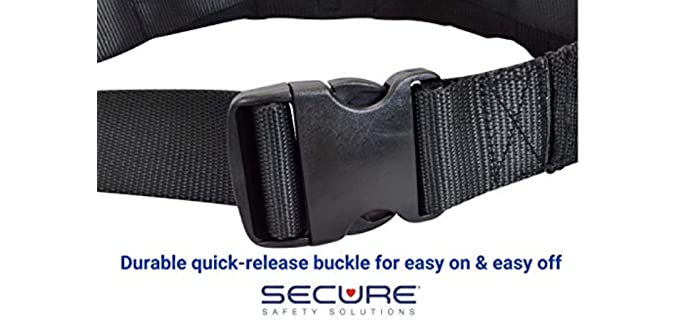 Gait Belt for the Elderly for Lift and Transfer – Senior Grade