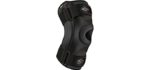 Shock Doctor 870 Knee Brace, Knee Support for Stability, Minor Patella Instability, Meniscus Injuries, Minor ligament Sprains for Men & Women, Sold as Single Unit (1)