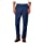 Soojun Mens Elastic Waist Jeans Relaxed Fit with Zipper and Button, Blue, 34W x 30L