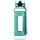 Swig Savvy Sports Water Bottle, Wide Mouth Leakproof Lid, Infuser, Silicone Sleeve - 25oz (Green)
