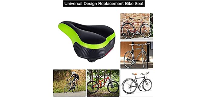 most comfortable bicycle seat for seniors