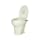 Thetford Aqua Magic V RV Toilet Hand Flush, High, Parchment - 31668 12.625 x 15.125 x 17.5