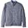 Tommy Hilfiger Men's Adaptive Seated Fit Button Down Shirt with Velcro Brand Back, navy blazer, X-Large