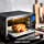 Toshiba Digital Toaster Oven with Double Infrared Heating and Speedy Convection, Larger 6-slice/12-inch Capacity, 1700W, 10 Functions and 6 Accessories Fit All Your Needs