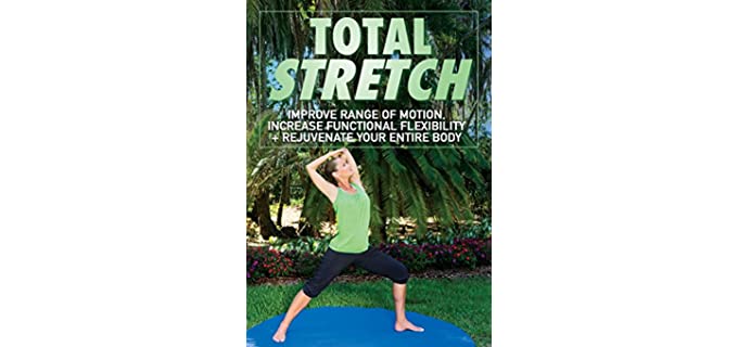 Total Stretch DVD: Improve Range of Motion, Increase Functional Flexibility + Rejuvenate Your Entire Body with Jessica Smith
