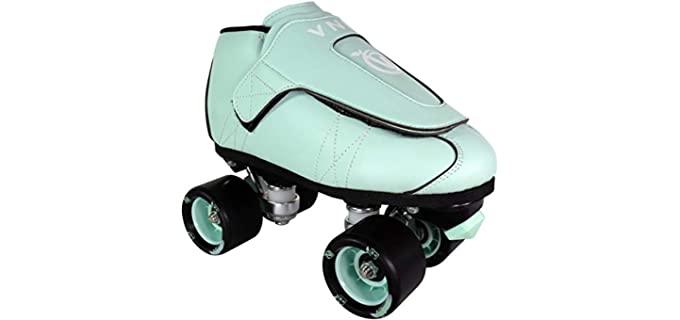 V N L A Junior Mint - Jam Skates for Men and Women - Indoor Unisex Roller Skates for Tricks and Jam Skating Mint Green (Men 9 / Women 10)