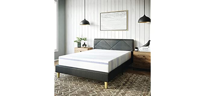 Vibe Gel Memory Foam 12-Inch Mattress | CertiPUR-US Certified | Bed-in-a-Box, Twin XL