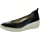 Vionic Women's Advantage Jacey Slip On Wedges - Supportive Ladies Platform Wedges That Include Three-Zone Comfort with Orthotic Insole Arch Support, Medium Fit Black on Black 7 Medium US