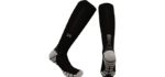 Vitalsox Italy -Patented Graduated Compression VT1211 Silver DryStat (1-Pair Fitted)