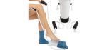 Vive Sock Aid - Easy On and Off Stocking Slider - Donner Pulling Assist Device - Sock Helper Aide Tool - Puller for Elderly, Senior, Pregnant, Diabetics - Pull Up Assistance Help