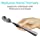 Vive Weighted Utensils (4 Piece) - Parkinson Spoon and Fork Set Plus Knife - Adaptive, Heavy 7 Ounce Weight Stainless Steel Silverware for Hand Tremors, Adults, Elderly Patients, Pediatrics, Children