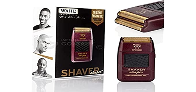 Wahl Professional - 5-Star Series Shaver Shaper, Bump Free Shaving, Ultra Close Shave, 60+ Minutes Run Time for Professional Barbers and Stylists Model - 8061-100