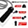 Weighted Jump Rope - (1LB) Solid PVC for Crossfit and Boxing - Heavy Jump Rope with Memory Non-Slip Cushioned Foam Grip Handles for Fitness Workouts Endurance and Strength Training
