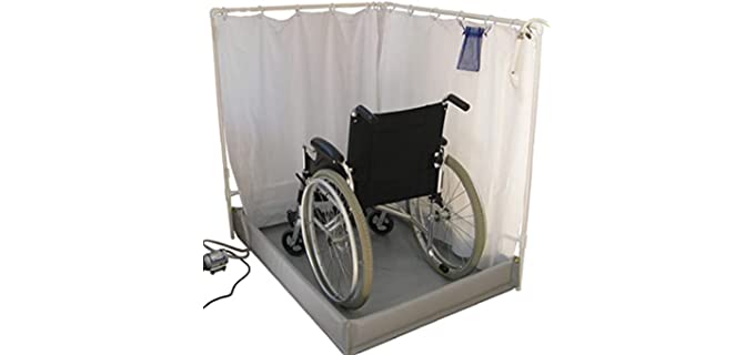 Wheelchair Accessible Portable Shower Stall Standard Model