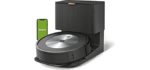 iRobot Roomba j7+ (7550) Self-Emptying Robot Vacuum – Identifies and avoids obstacles like pet waste & cords, Empties itself for 60 days, Smart Mapping, Works with Alexa, Ideal for Pet Hair, Graphite