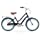 sixthreezero EVRYjourney Women's 7-Speed Step-Through Hybrid Cruiser Bicycle, 26