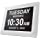 【New 2022】American Lifetime Day Clock Large Digital Clock Large Display with date and day of the week, Digital wall clock Large display Dementia products for elderly seniors,Clocks for Seniors (White)